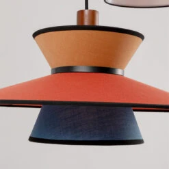 Kare Riva Multi-Coloured 5 Light Pendant -Housingunits cb2a9ce86b86099e791f46c9e23885c0
