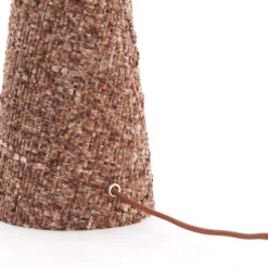 Slater Boucle Burgundy 58cm Table Lamp -Housingunits cb5ecbc8e4e9c080f7d09c0db3ace355