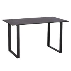 Porto 135cm Dark Grey Dining Table