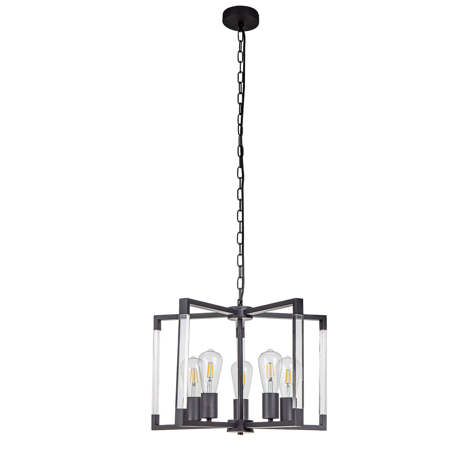 Bruno Graphite 5 Light Pendant 1 Bruno Graphite 5 Light Pendant