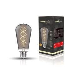 Classic Deco 4W Smoked E27 LED Bulb
