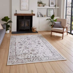 Creation Beige And Silver 120x170cm Rug