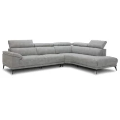 Casper Grey Fabric Corner Sofa (Right) -Housingunits ccfa1443b1d70a6e7c2e5f143056e23d