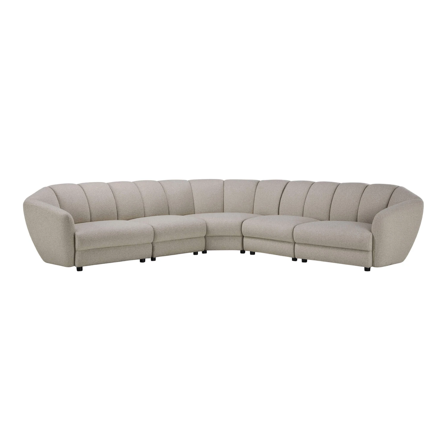 Glass House Lumen Cashmere Fabric Corner Sofa 2 Glass House Lumen Cashmere Fabric Corner Sofa - Image 2