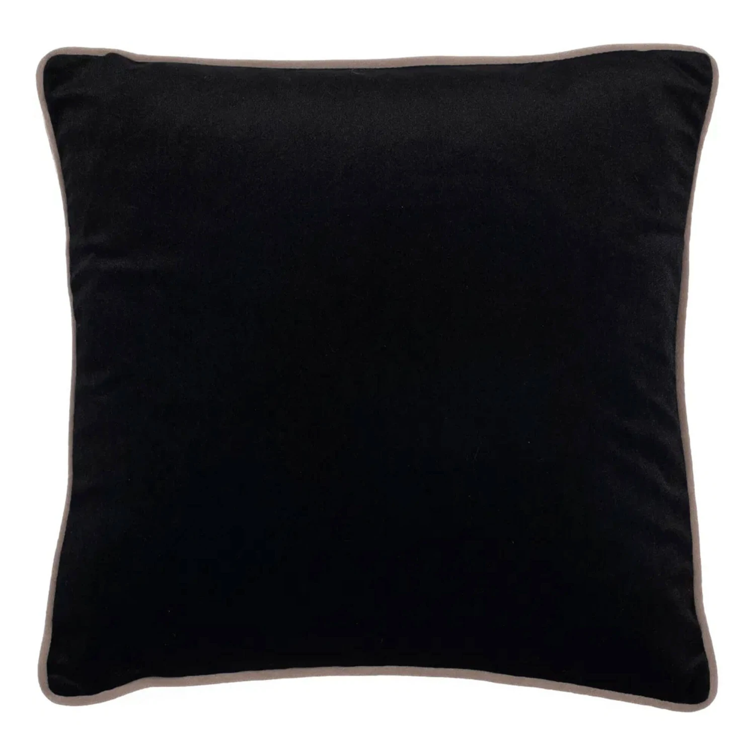 Two Faced Black & Cream Large Cushion 1 Two Faced Black & Cream Large Cushion