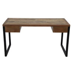Malmo Reclaimed Timber Rectangular Desk -Housingunits d0ba6df30e3867d9c63ef305e563d291