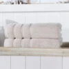 Christy Antalya Cream Cotton Bath Sheet