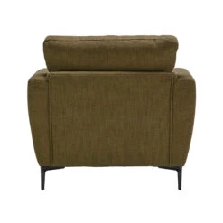 Isabella Olive Green Fabric Armchair -Housingunits d12e742e2faf8c06ef3543f967fe4791 1
