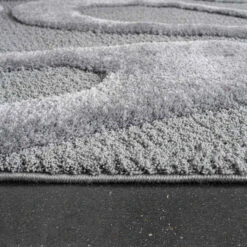 Cleo Wave Blue Textured Rug Collection -Housingunits d1a36404b0996b0ba736efff9e9a4073