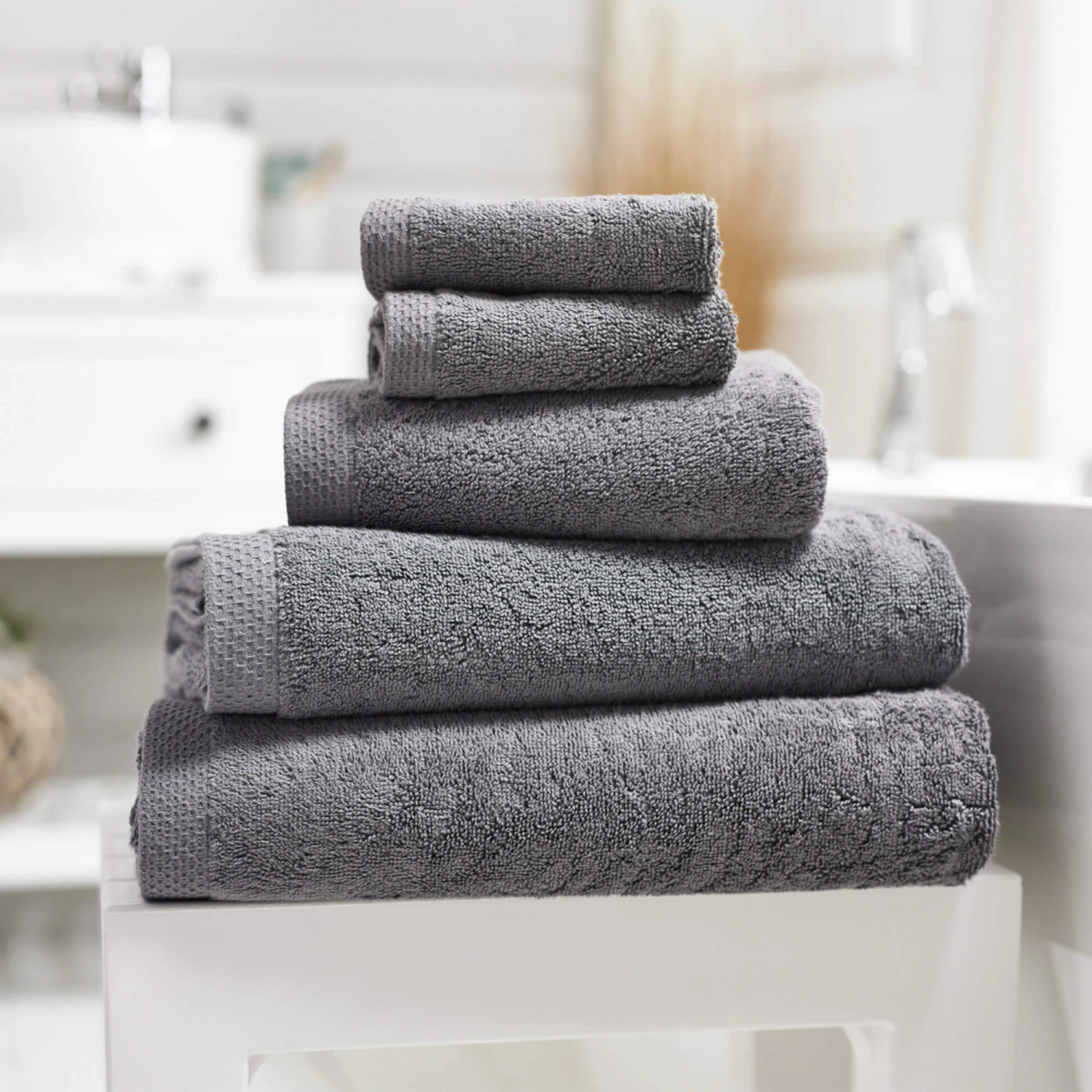 Egyptian Spa Charcoal Bath Towel 1 Egyptian Spa Charcoal Bath Towel