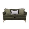 Harrison Conifer Green Fabric 2 Seater Sofa