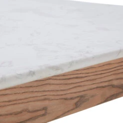 Tivoli Brushed Oak Dining Table With Marble Top -Housingunits d388b23db087bdf2e932dfc9891975d4 1