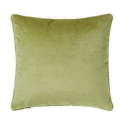 Scatter Box Bellini Moss Velour Cushion