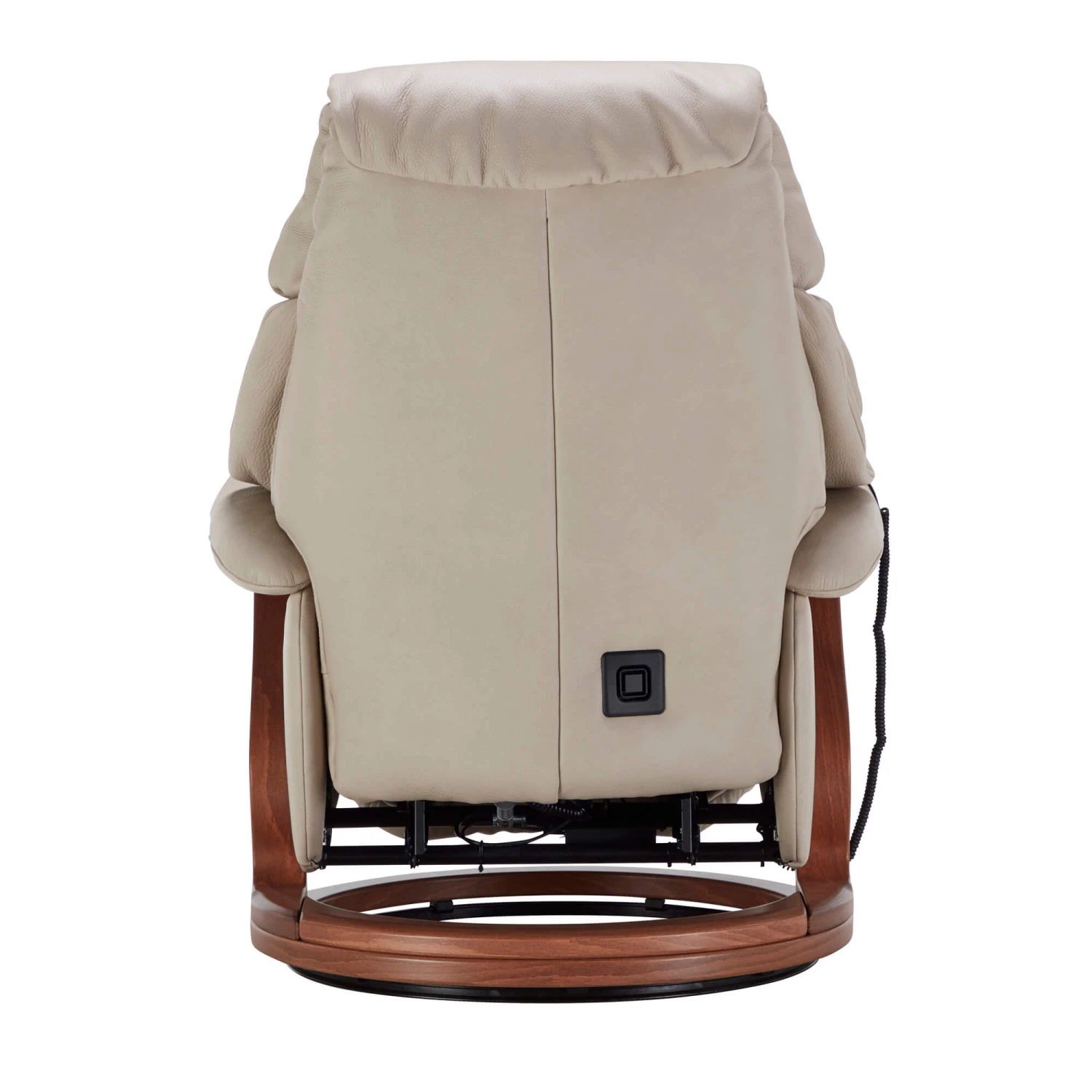 Himolla Chester Cream Leather Midi Power Recliner Swivel Chair 5 Himolla Chester Cream Leather Midi Power Recliner Swivel Chair - Image 5