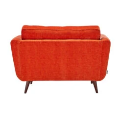 Orla Kiely Ivy Snuggler Sofa In Derry Orange Fabric -Housingunits d563ccf89bad94a264477c0765767357