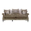 Parker Knoll Eastbury Mink Fabric Grand Pillow Back Sofa