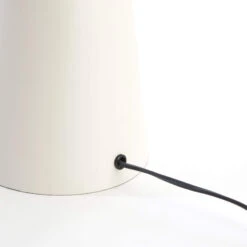 Conical Matt Cream 35cm Table Lamp Base -Housingunits d7420f5e0cb7903e2d5c03b87bb3f192
