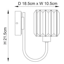Berenice Brass 1 Light Wall Light -Housingunits d7d25cda5697e05926044345831e15b4