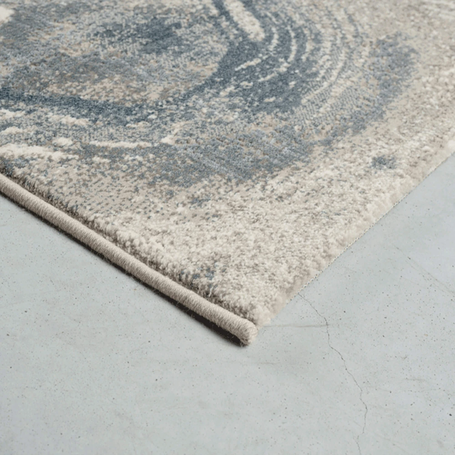 Canyon Blue Ivory 160cm X 230cm Rug 3 Canyon Blue Ivory 160cm X 230cm Rug - Image 3