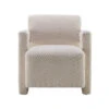 Romeo Crunch Natural Fabric Lounge Chair