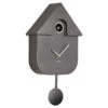 Modern Dark Grey Cuckoo Wall Clock