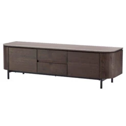 Belfort 160cm Brown TV Unit