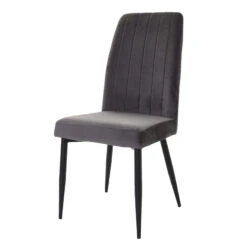 Nero Extending Dining Table With 4 Bettina Grey Velvet Dining Chairs -Housingunits d9c4843fcff10532784e6d069c66c8ff