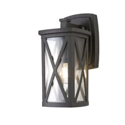 Creno Anthracite Outdoor Wall Lantern
