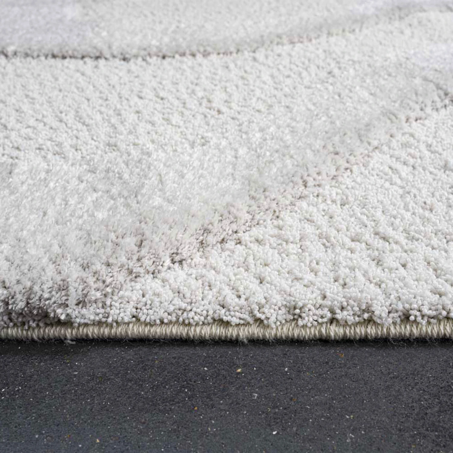 Cleo Wave Cream Textured 160cm X 230cm Rug 2 Cleo Wave Cream Textured 160cm X 230cm Rug - Image 2