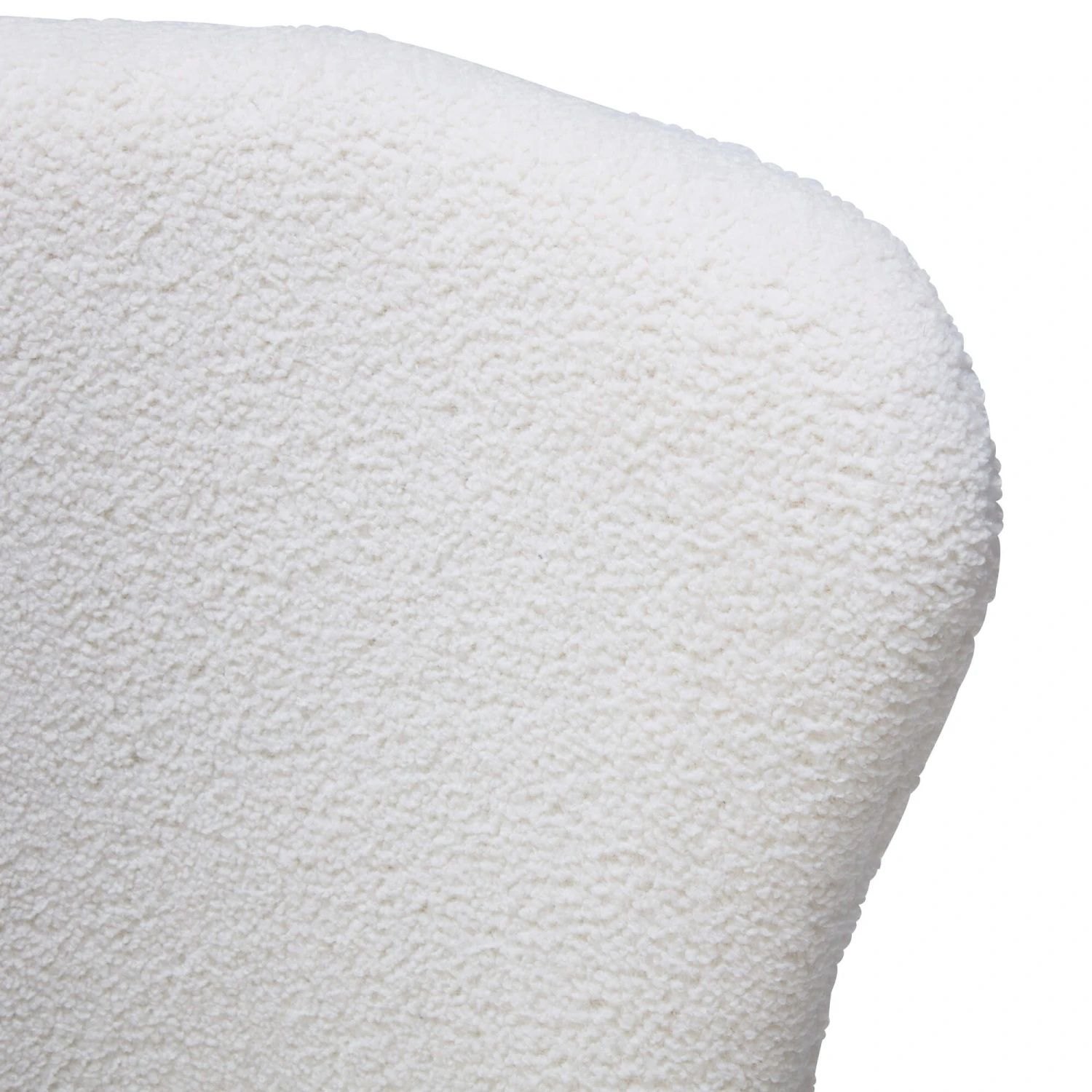 Savona Bone 130cm Round Marble Effect Dining Table & 4 Gabriel White Boucle Fabric Dining Chair 12 Savona Bone 130cm Round Marble Effect Dining Table & 4 Gabriel White Boucle Fabric Dining Chair - Image 12