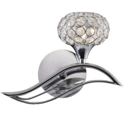 Leimo Chrome Wall Light Collection -Housingunits dce3be300b3af5f216e0fc3540174041