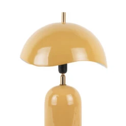 Querido Honey Yellow Enamel Table Lamp -Housingunits ddafff99d412360252ca0501be1b6f28