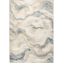 Canyon Blue Ivory 133cm X 195cm Rug