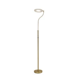 Giro Satin Gold USB 2 Light Floor Lamp -Housingunits de42a8777731d09ded609fb4b445d25e 1