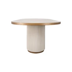 Serenity White Reeded 220cm Dining Table -Housingunits df64511b63ea8ecfe3c019172a95127a