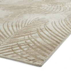 Creation Leaves Beige Bronze 120x170cm Rug -Housingunits e0bf64219b59ef31be7caa4b05fbf7d0