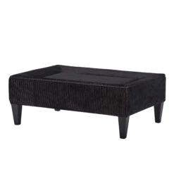 Duresta Gabrielle Kensington Noir Fabric Footstool -Housingunits e0f9f66096eaa4ad643bd2e584069b66