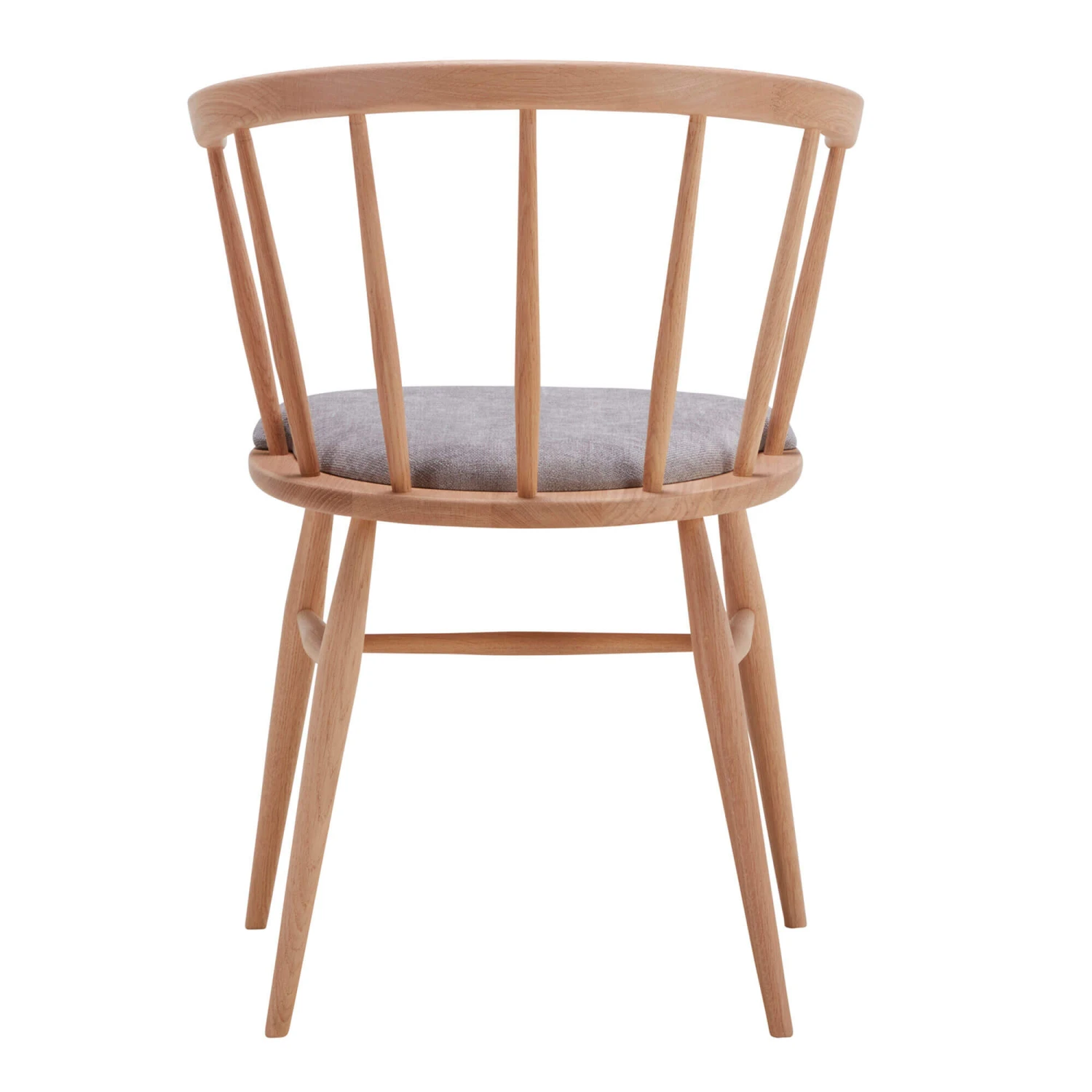 Ercol Heritage Oak Upholstered Dining Chair 4 Ercol Heritage Oak Upholstered Dining Chair - Image 4