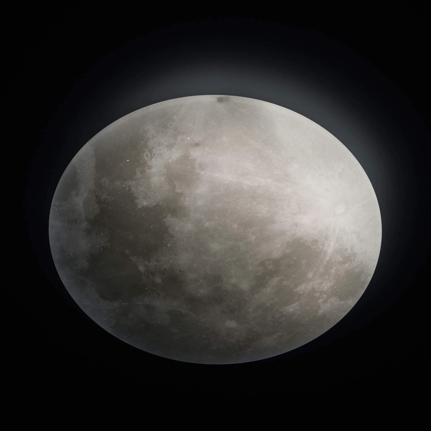 Full Moon 60cm Flush Ceiling Light 2 Full Moon 60cm Flush Ceiling Light - Image 2