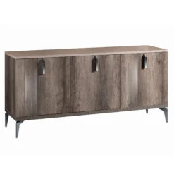 Medina High Gloss 173cm 3 Door Sideboard