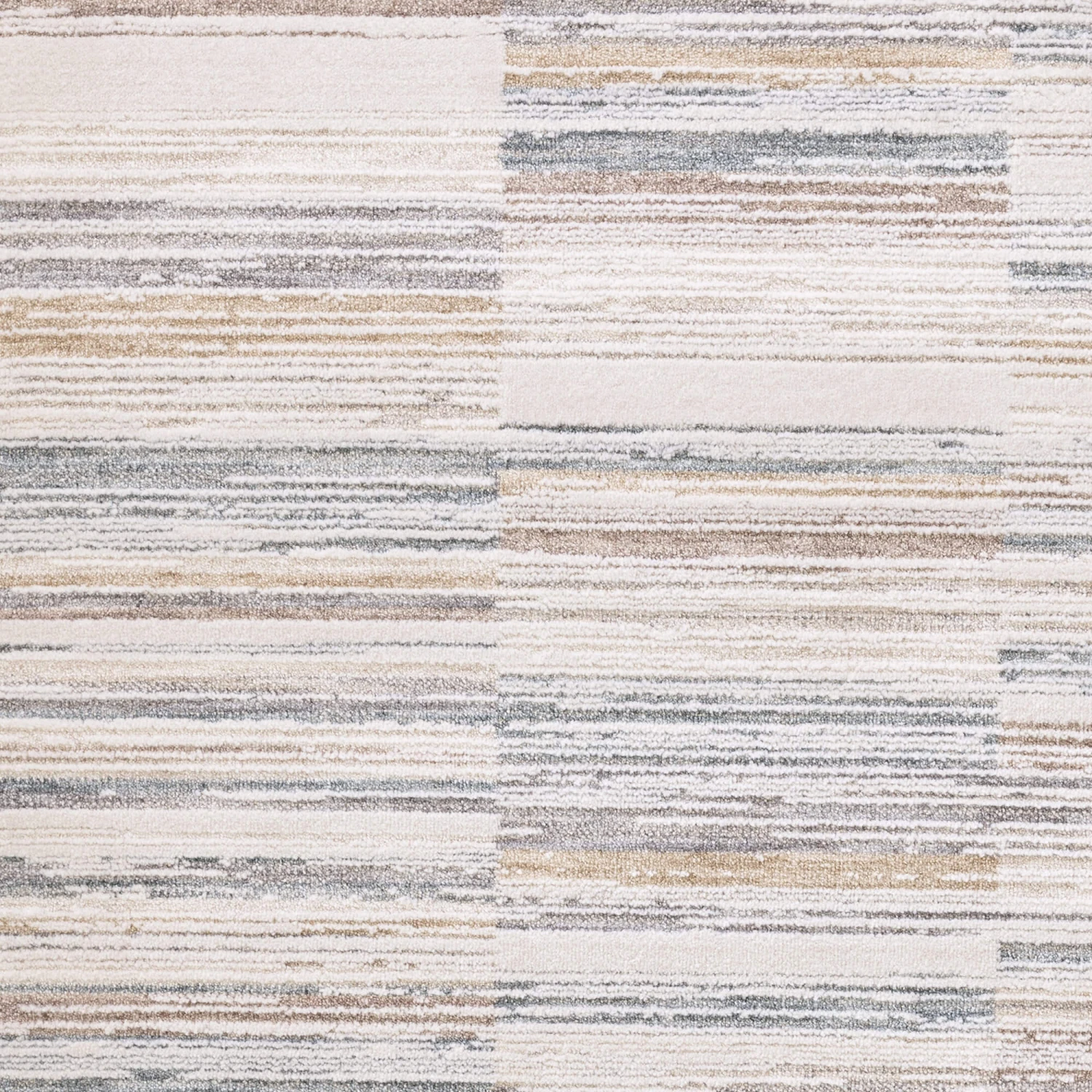 Anders Stripe Gold & Grey 200cm X 300cm Rug 6 Anders Stripe Gold & Grey 200cm X 300cm Rug - Image 6