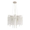 Wisteria Polished Nickel & Crystal 7 Light Pendant