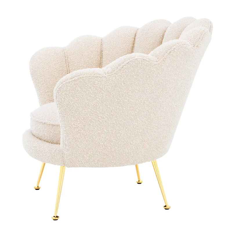 Eichholtz Trapezium Cream Chair 4 Eichholtz Trapezium Cream Chair - Image 4