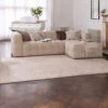 Blade Border Putty Silver Rug Collection