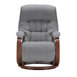 Himolla Mosel Maxi Grey Fabric Manual Recliner Chair