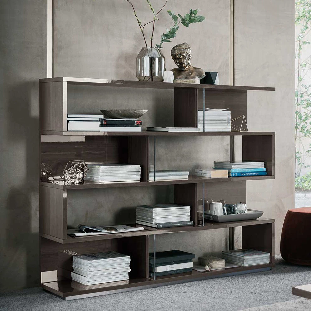 Montella High Gloss Bookcase 2 Montella High Gloss Bookcase - Image 2