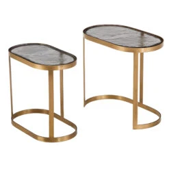 Souk Antique Brass And Glass Nest Of Tables -Housingunits e5be1b2bc8e88ae8ab9e15c89dbbb4e1