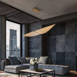 Seraph Matt Gold Pendant Light