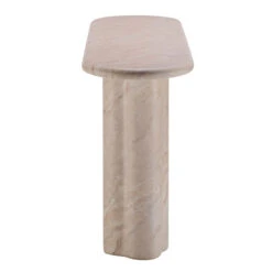 Novara Travertine Effect Console Table -Housingunits e628bd973482f8021382e12ce74d048c