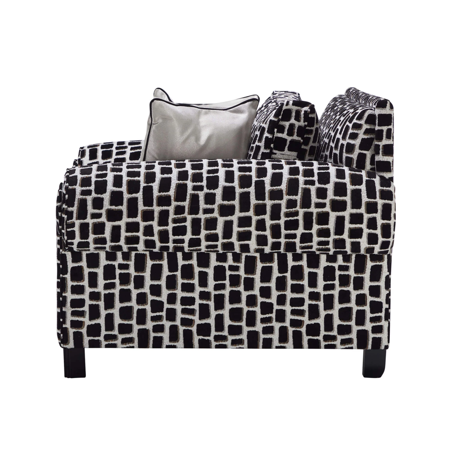 Duresta Coco Maya Ebony Fabric Reading Chair 3 Duresta Coco Maya Ebony Fabric Reading Chair - Image 3